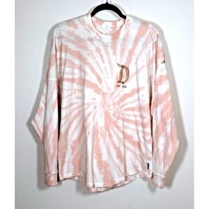Disney Parks Disneyland  Spirit Jersey Size‎ Small Pink Tie Dye Briar Rose Gold